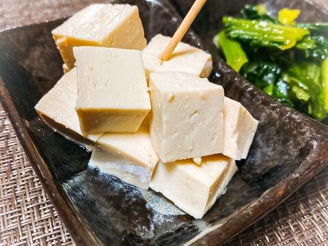 奈良漬の味噌活用♪豆腐の粕漬け